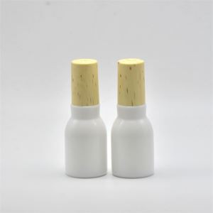 40 ml hvid glaspumpe flaske